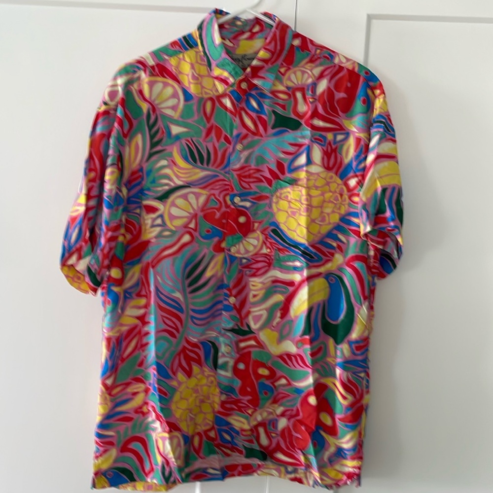 Kenny Flowers Man’s XL short sleeve button up shirt